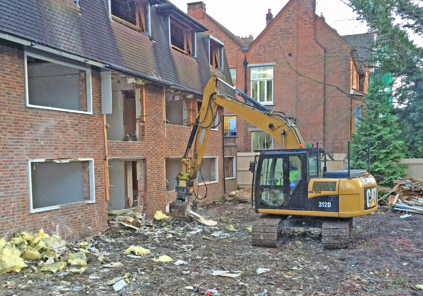 Berkley Demolition site